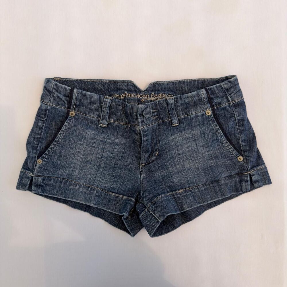 American-eagle Women's Blue and Navy Shorts